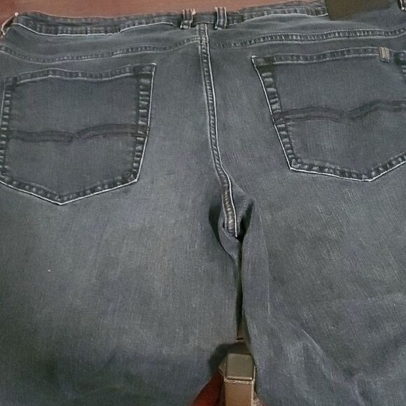 JACKSON Blue Straight Jeans Classic Style - Picture 4 of 5